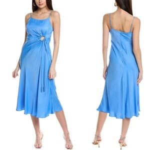 Farm Rio Cut out Slip Dress